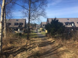 Sörlyckan sett från Knipeflågsbergens naturreservat.